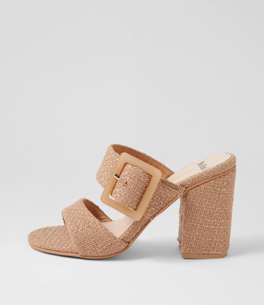 Shoes MOLLINI | Opportune Coffee Tweed Mules