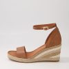 Shoes DJANGO & JULIETTE | Palyssa Tan Natural Multi Leather Espadrilles