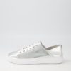 Shoes MOLLINI | Oskher Silver Leather Sneakers