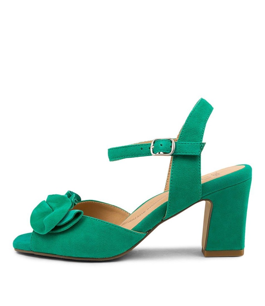 Shoes ZIERA | Antonia W Emerald Suede