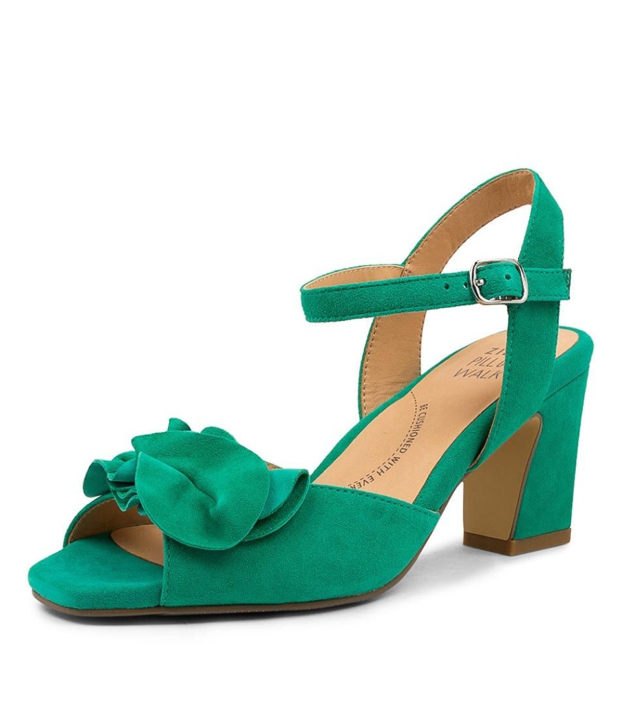 Shoes ZIERA | Antonia W Emerald Suede