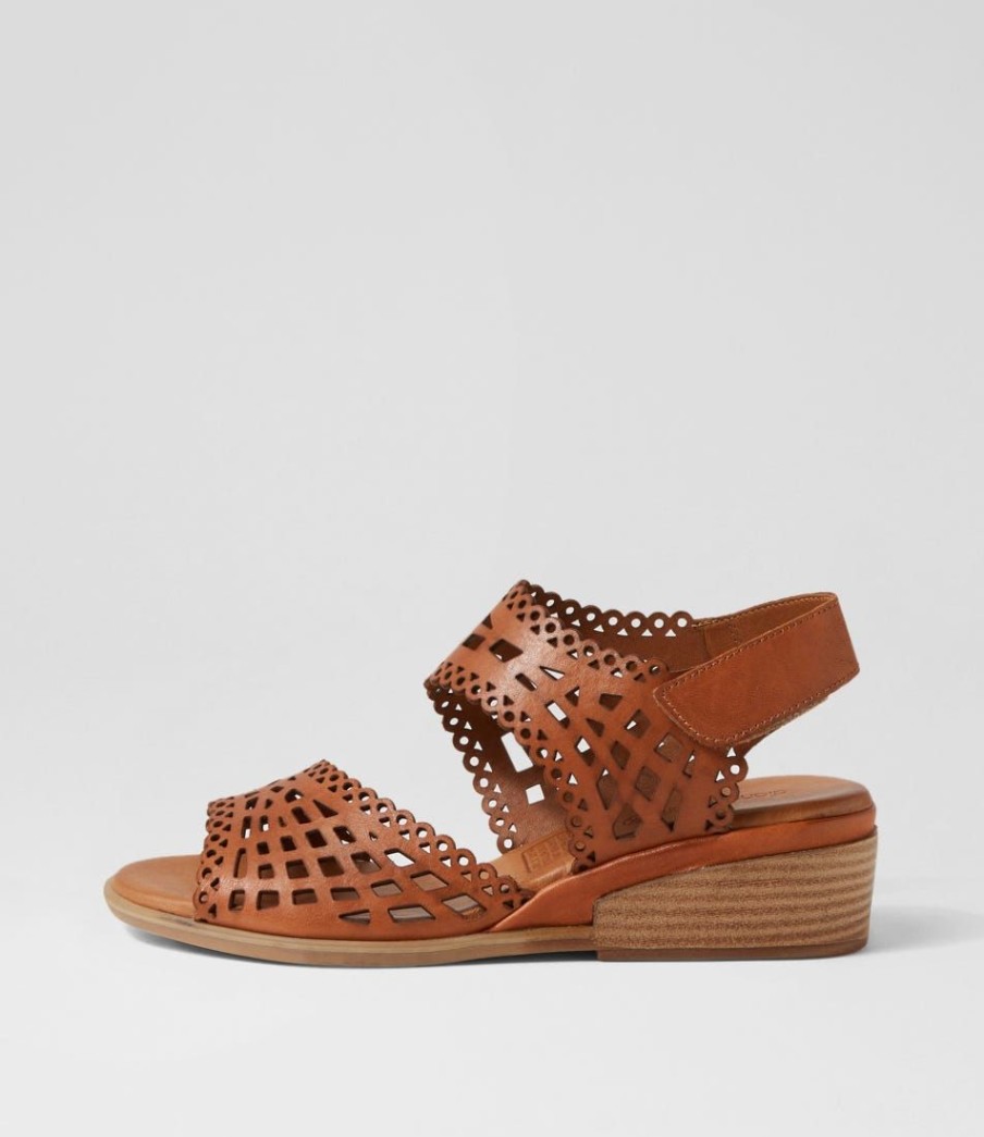 Shoes DIANA FERRARI | Dolced Tan Leather Sandals