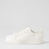 Shoes DIANA FERRARI | Daelin White Canvas Sneakers