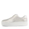 Shoes DJANGO & JULIETTE | Shia Dj Silver White Crackle Leather