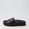 Shoes MOLLINI | Camille Black Leather Slides