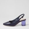 Shoes DJANGO & JULIETTE | Hinnis Navy Leather Heels