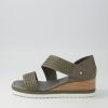 Shoes DJANGO & JULIETTE | Ide Smoke Weave Leather Espadrilles