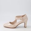 Shoes DJANGO & JULIETTE | Trinities Nude Shimmer Leather Heels