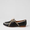 Shoes TOP END | Maire Black Natural Leather Mary Janes