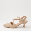 Shoes DJANGO & JULIETTE | Charissa Camel Patent Leather Heels