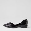 Shoes DJANGO & JULIETTE | Etha Black Patent Leather Flat Shoes