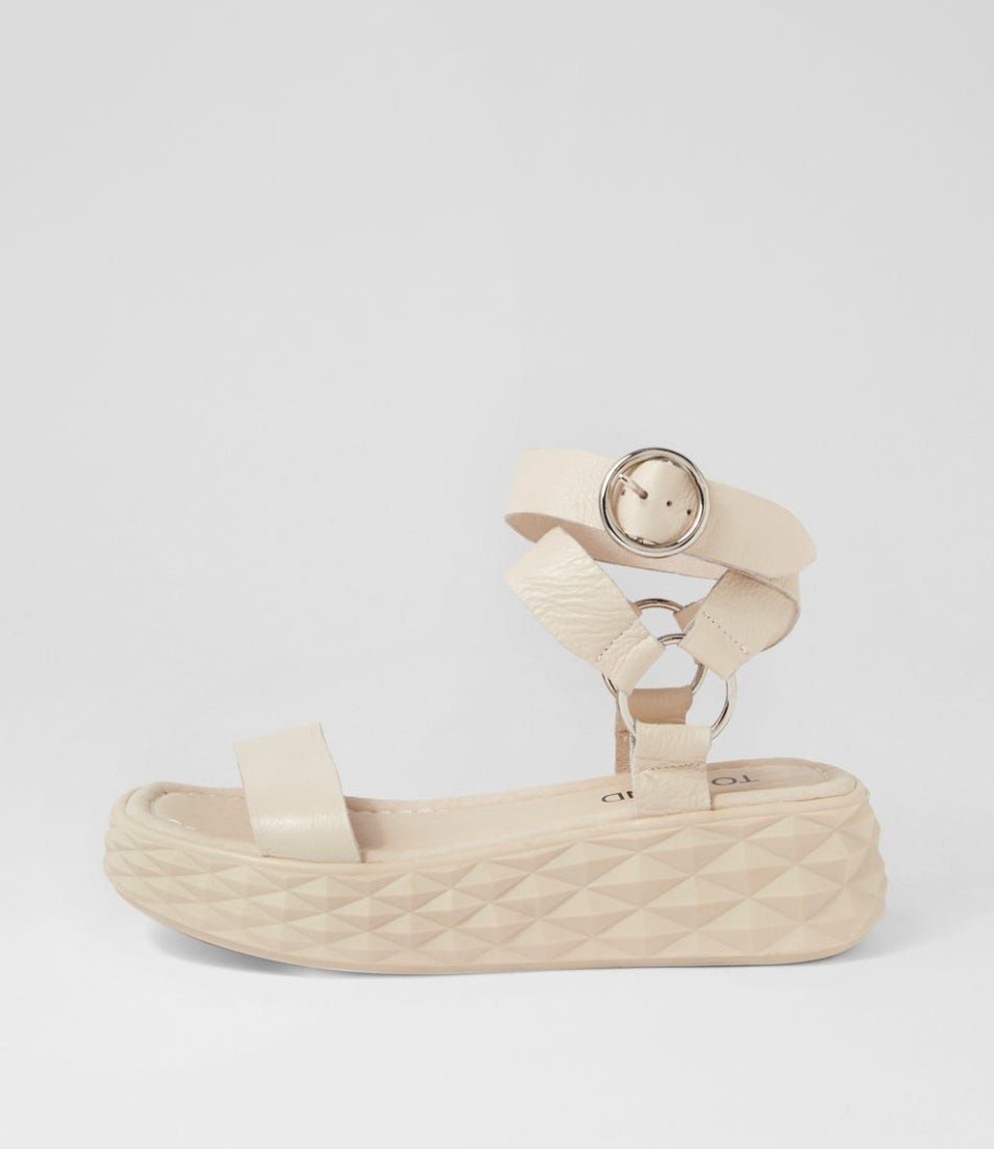 Shoes TOP END | Rezso Milk Leather Sandals