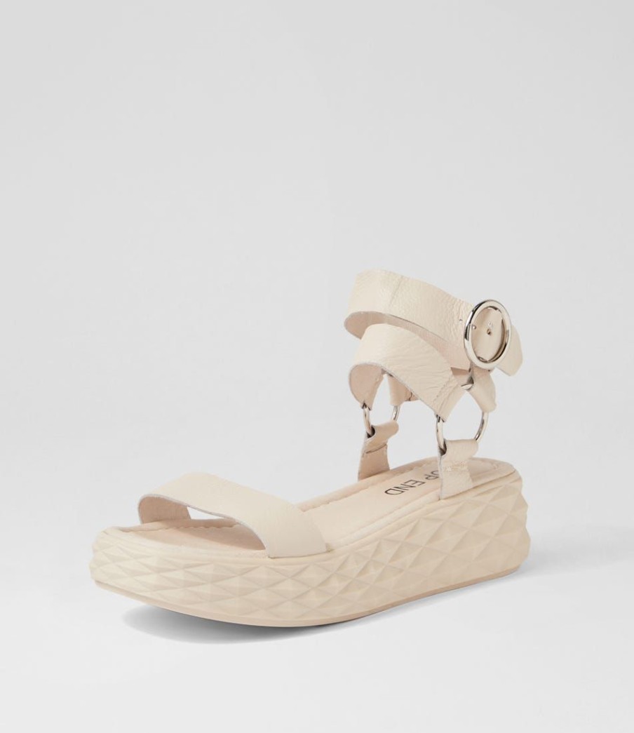 Shoes TOP END | Rezso Milk Leather Sandals