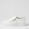 Shoes DJANGO & JULIETTE | Laroon White Leather Sneakers