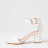 Shoes DJANGO & JULIETTE | Cassier White Leather Sandals