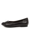 Shoes ZIERA | Chelsea Xf Black Patent Leather Ballet Flats