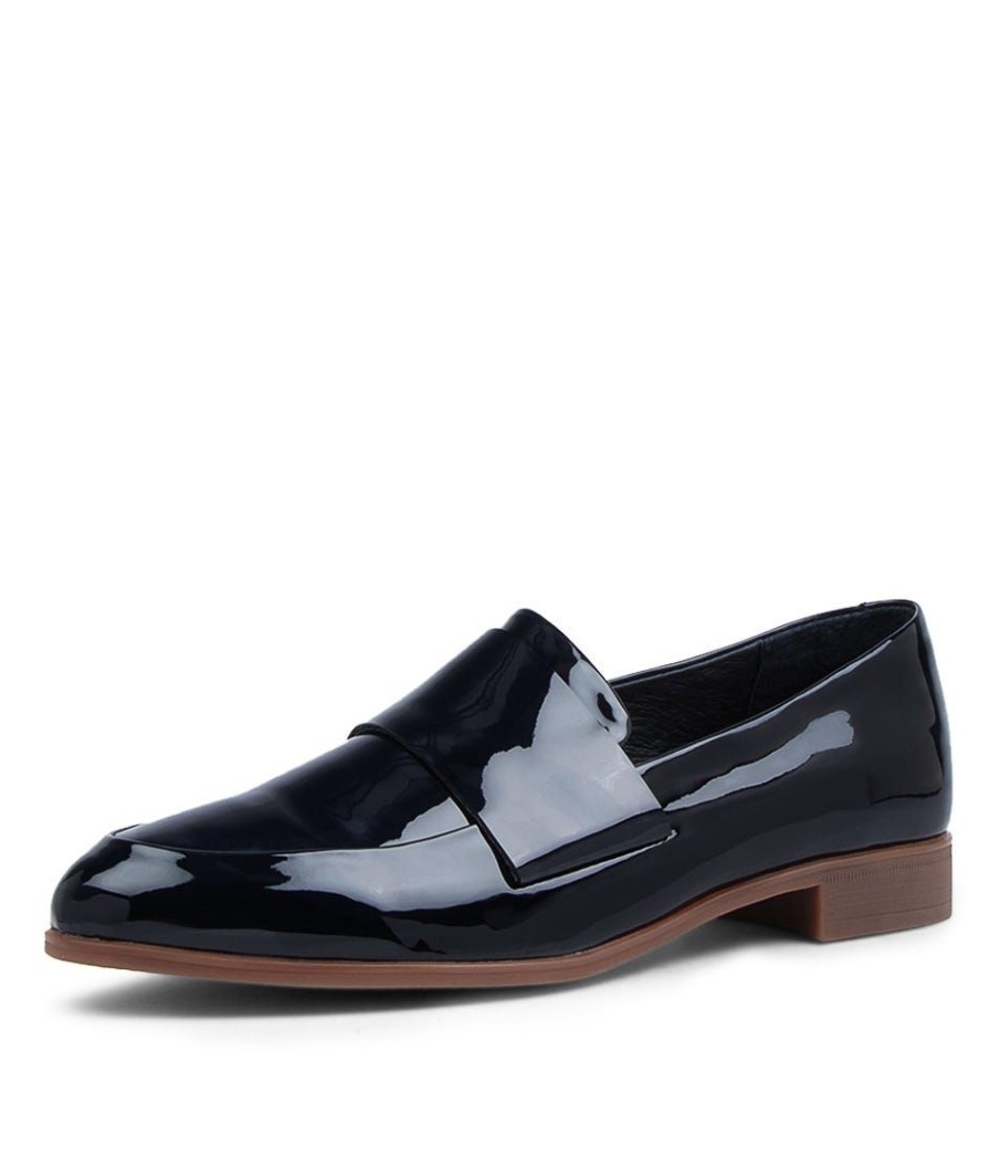 Shoes DJANGO & JULIETTE | Gabrian Dj Navy Patent Leather