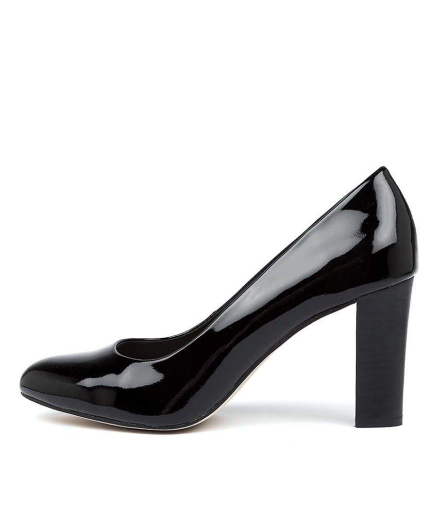 Shoes DIANA FERRARI | Lorikeet Black Patent Leather