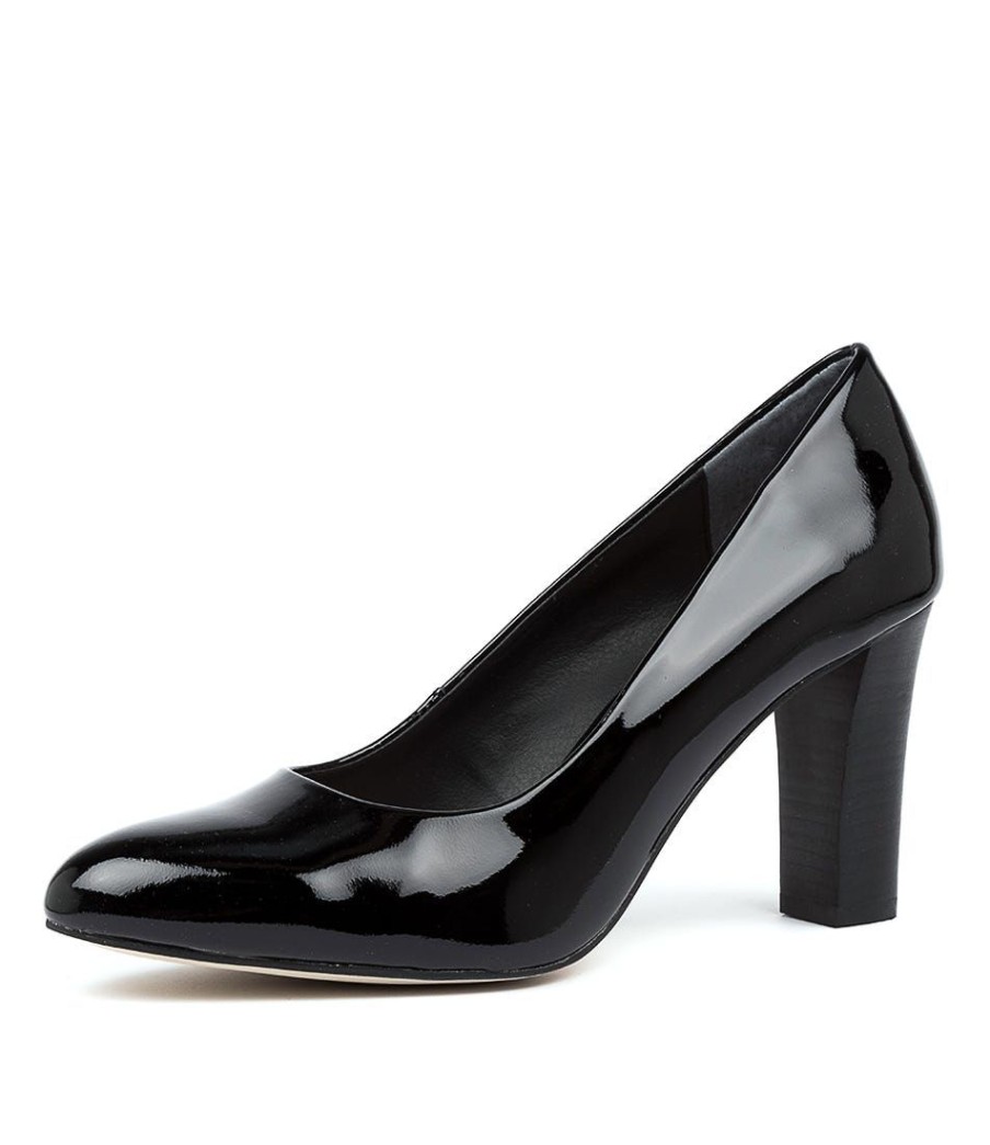 Shoes DIANA FERRARI | Lorikeet Black Patent Leather