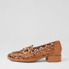 Shoes DJANGO & JULIETTE | Vilis Dark Tan Leather Heels