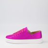 Shoes MOLLINI | Oskher Fuchsia Metallic Leather Sneakers