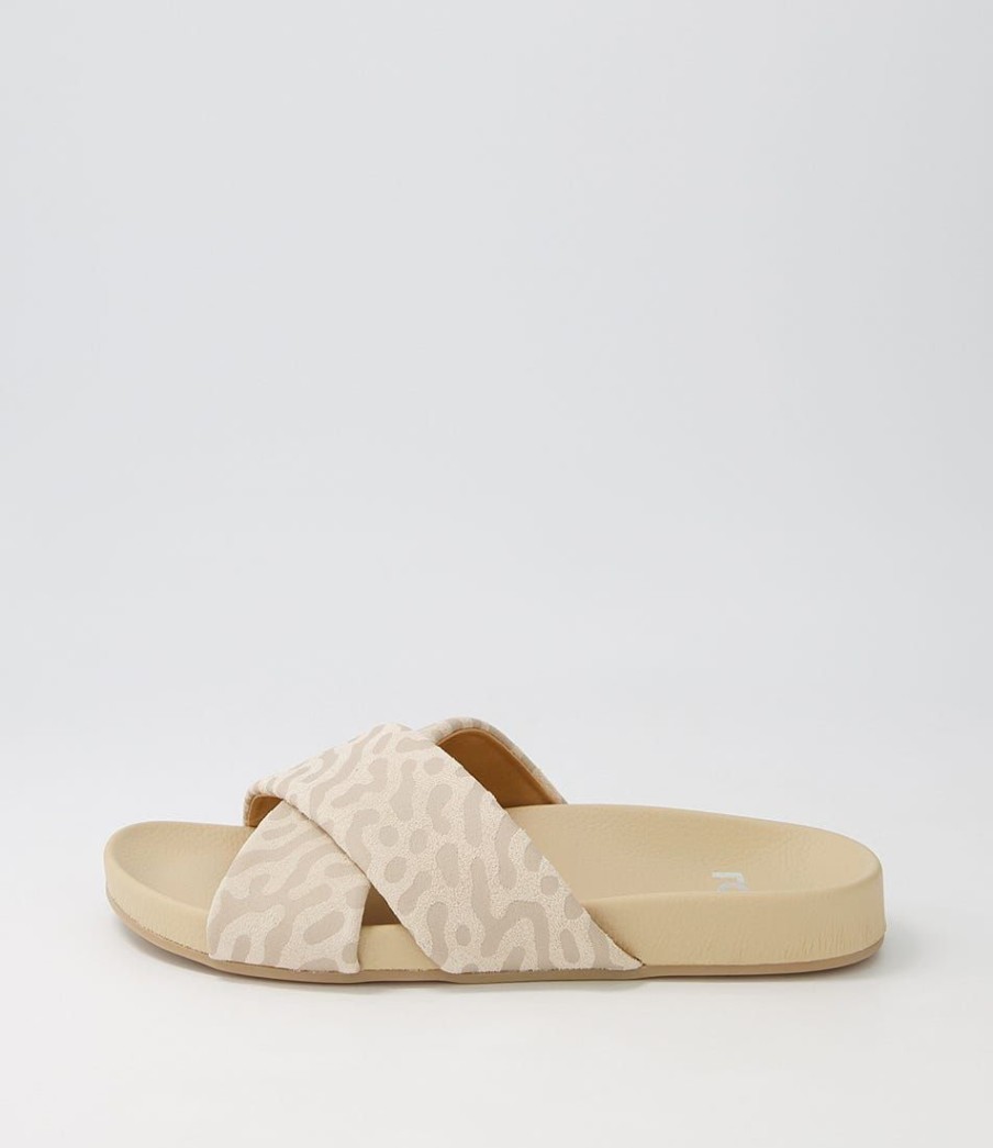 Shoes ROLLIE | Tide Cross Slide Sandy Terrain Suede Slides