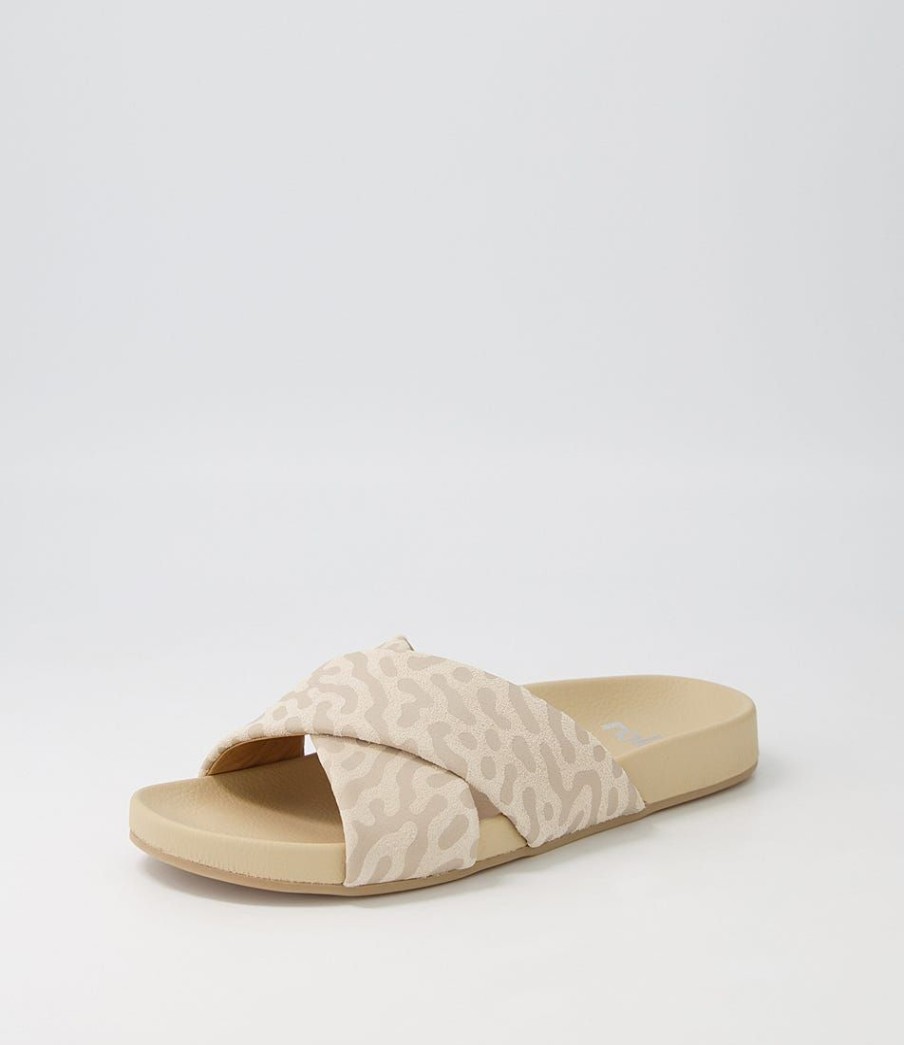 Shoes ROLLIE | Tide Cross Slide Sandy Terrain Suede Slides