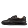 Shoes DIANA FERRARI | Mues Black Leather Sneakers