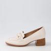 Shoes DJANGO & JULIETTE | Nomass Creamy Leather Heels