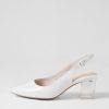 Shoes DJANGO & JULIETTE | Hinnis White Patent Leather Heels