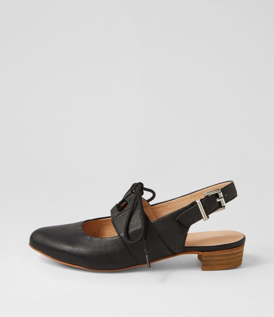 Shoes DJANGO & JULIETTE | Erens Black Natural Leather Mary Janes