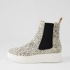 Shoes ROLLIE | Chelsea City Snow Leopard Pony Chelsea Boots