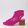 Shoes DJANGO & JULIETTE | Fairfan Fuchsia Suede Sandals