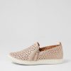 Shoes ZIERA | Dixon Xf Nougat Leather Sneakers