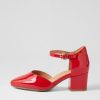 Shoes ZIERA | Vitor Xw Red Patent Leather Heels