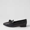 Shoes DIANA FERRARI | Daybreak Black Leather Loafers