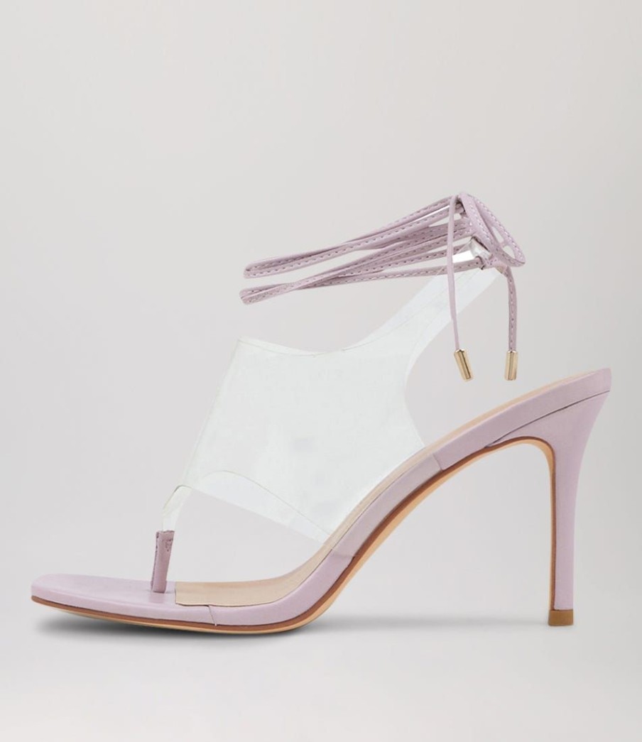 Shoes MOLLINI | Melbourne Lilac Leather Sandals