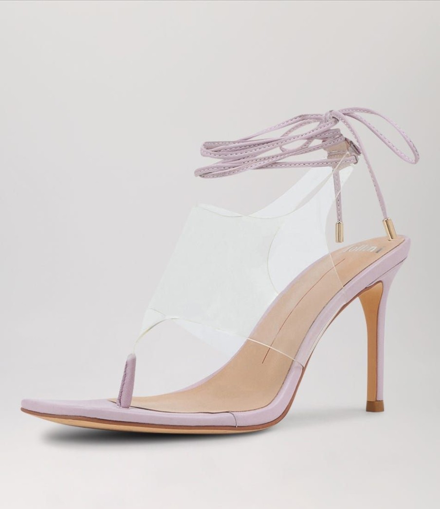 Shoes MOLLINI | Melbourne Lilac Leather Sandals