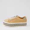 Shoes ALFIE & EVIE | Oppose Camel Leather Sneakers