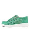 Shoes ZIERA | Shovo Xf Spearmint Leather Sneakers