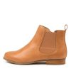 Shoes ZIERA | Talia Xf Tan Leather Ankle Boots