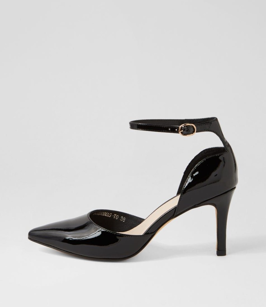 Shoes TOP END | Bahammas Black Patent Leather Heels