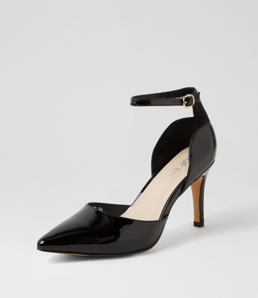 Shoes TOP END | Bahammas Black Patent Leather Heels