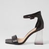 Shoes MOLLINI | Messi Black Leather Sandals