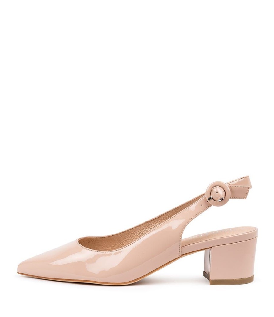 Shoes TOP END | Abigale Nude Patent Leather