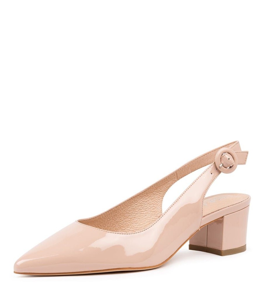 Shoes TOP END | Abigale Nude Patent Leather