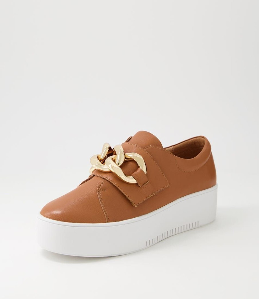 Shoes DJANGO & JULIETTE | Wabble Scotch Leather Sneakers