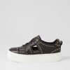 Shoes DJANGO & JULIETTE | Shedd Black White Leather Sneakers