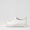 Shoes DJANGO & JULIETTE | Harena White Leather Sneakers