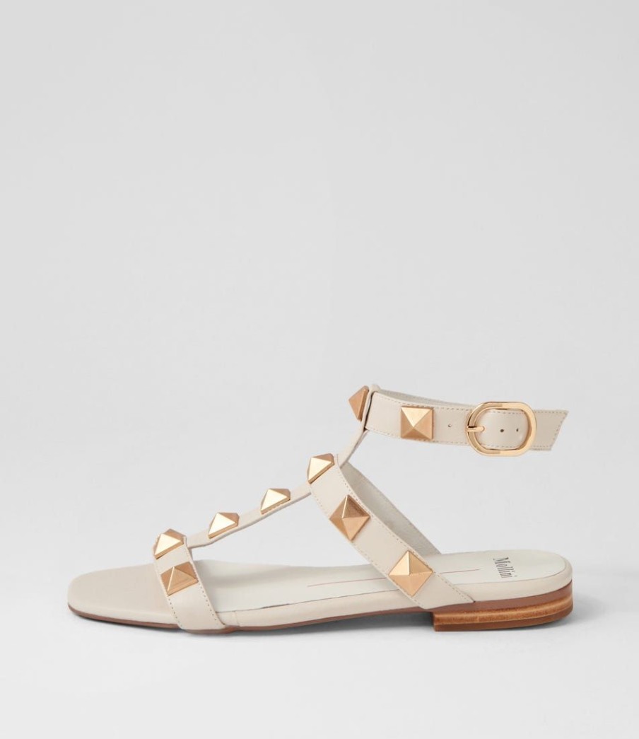 Shoes MOLLINI | Astrio Cream Leather Sandals